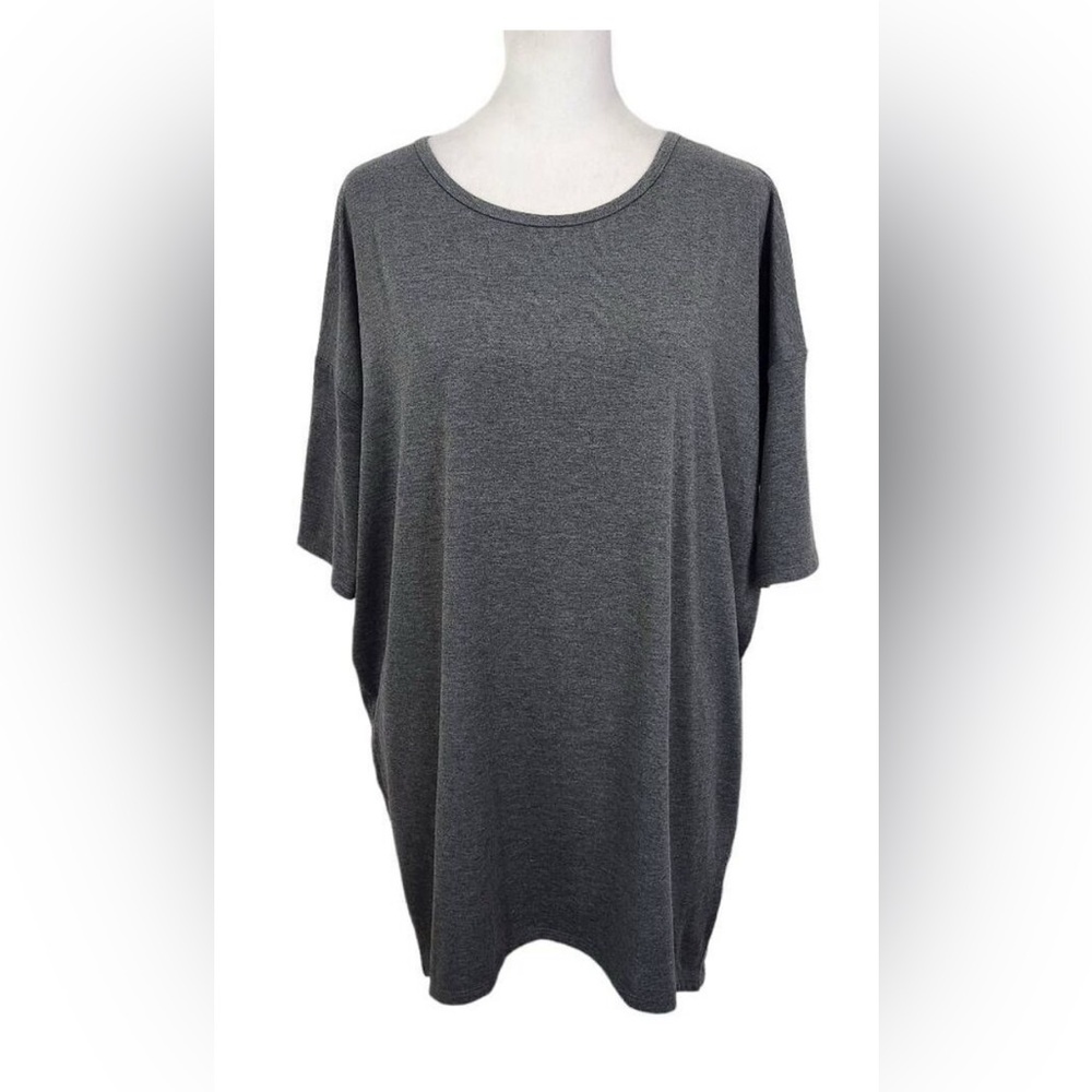LuLaRoe oversized Irma top - color is solid gray 
Size Small - NWT